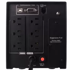 No Break Cyberpower Pr750lcd 0.75 Kva / 525 W, 1030 J, Entrada 154 V, 6 Salidas Ac, Negro