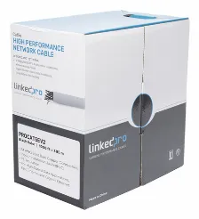 Bobina Linkedpro Pro-cat-5e-v2 Cat5e, 305 M, U/utp (utp), Gris
