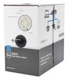 Bobina Linkedpro Pro-cat-5e Cat5e, 305 M, U/utp (utp), Gris