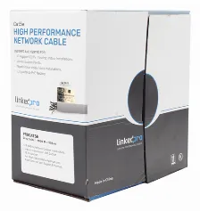 Bobina Linkedpro Pro-cat-5e Cat5e, 305 M, U/utp (utp), Gris