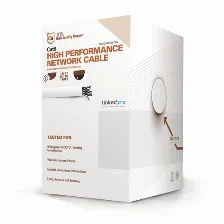 Bobina Linkedpro Pro-cat-6-plusw Cat6, 305 M, U/utp (utp), Blanco