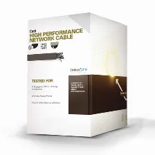 Bobina Linkedpro Pro-cat-6/w Cat6, 305 M, U/utp (utp), Blanco