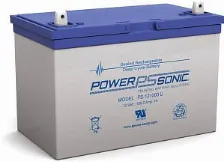 Bateria Para Ups Power-sonic Ps-121000-u Sealed Lead Acid (vrla), 12 V, 100 Ah, Azul, Gris