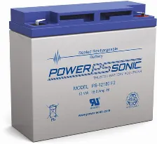 Bateria Para Ups Power-sonic Ps-12180f2 Sealed Lead Acid (vrla), 12 V, 18 Ah, Azul, Gris