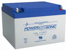 Bateria Para Ups Power-sonic Ps-12260f2 Sealed Lead Acid (vrla), 12 V, 26 Ah, Azul, Gris