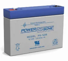 Bateria Para Ups Power-sonic Ps-1228 Sealed Lead Acid (vrla), 12 V, 2.8 Ah, Azul, Gris