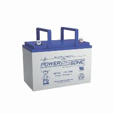 Bateria Para Ups Power-sonic Ps-12750-u Sealed Lead Acid (vrla), 12 V, 100 Ah, Azul, Gris