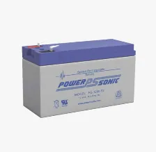 Bateria Para Ups Power-sonic Ps-1290-f2 Sealed Lead Acid (vrla), 12 V, 9 Ah, Azul, Gris