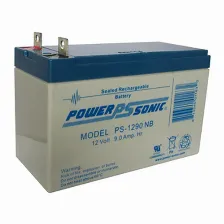 Bateria Para Ups Power-sonic Ps-1290-nb Sealed Lead Acid (vrla), 12 V, 9 Ah, Azul, Gris