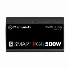 Fuente De Poder Thermaltake Smart 500w 80 Plus, Rgb, Atx, Pfc Activo