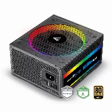 Fuente De Poder Modular Game Factor Atx 3.0 Psg1050 1050w, Rgb, 80 Plus Gold, Pcie 5.0