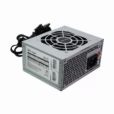 Fuente De Poder Vorago (slim), 500 W, Factor Sfx , 100v-240v, Gris