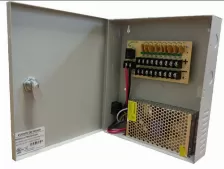 Fuente De Poder Saxxon De 12 Vcd, 10 Amperes, 9 Camaras, 1.1a Por Canal