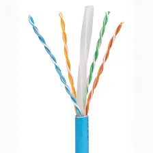Bobina Panduit De Cable Cat6 Utp De 4 Pares, 305 Metros, Azul (puc6004bu-fe)