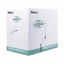 Bobina Panduit Tx6000 Cat6, 305 M, U/utp (utp), Blanco