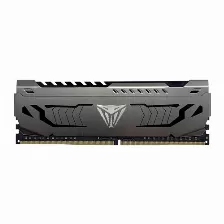 Memoria Ram Gaming Patriot Viper Steel 8gb, Ddr4, 3200mhz, Pc4 25600, Negro Pvs48g320c6
