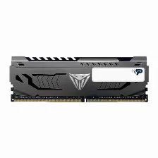 Memoria Ram Gaming Patriot Viper Steel 8gb, Ddr4, 3200mhz, Pc4 25600, Negro Pvs48g320c6