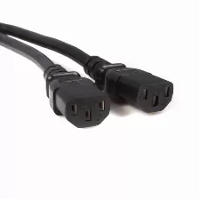 Cables De Poder Startech.com Pxt100y Macho, Hembra 110 - 240 V, 3 M, Negro