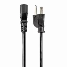 Cables De Poder Startech.com Macho, Hembra 125 V, 3.7 M, Negro