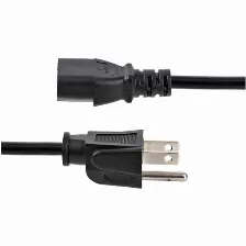 Cables De Poder Startech.com Macho, Hembra 125 V, 6.1 M, Negro