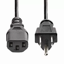 Cables De Poder Startech.com Macho, Hembra 125 V, 6.1 M, Negro