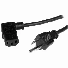 Cables De Poder Startech.com Macho, Hembra 125 V, 0.9 M, Negro