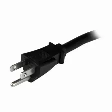 Cables De Poder Startech.com Macho, Macho 125 V, 2.4 M, Negro