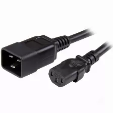 Cables De Poder Startech.com Pxtc13c20143 Hembra, Hembra 125 V, 0.9 M, Negro