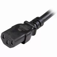 Cables De Poder Startech.com Pxtc13c20146 Macho, Hembra 125 V, 1.8 M, Negro