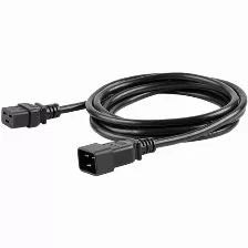 Cables De Poder Startech.com Pxtc19201410 Macho, Hembra 250 V, 3 M, Negro