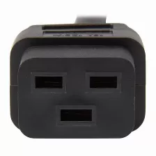 Cables De Poder Startech.com Macho, Hembra 125 V, 1.8 M, Negro