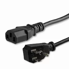 Cables De Poder Startech.com Macho, Hembra 250 V, 1.8 M, Negro