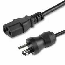 Cables De Poder Startech.com Macho, Hembra 125 V, 3 M, Negro