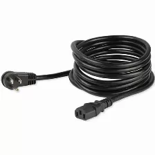 Cables De Poder Startech.com Macho, Hembra 125 V, 3 M, Negro