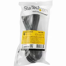 Cables De Poder Startech.com Macho, Hembra 125 V, 3 M, Negro