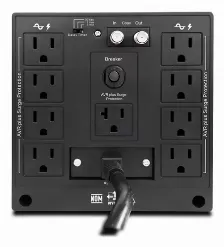 Regulador Cdp R-avr5008, 5000va, 2500 W, 9 Contactos, Conector Nema5-20r