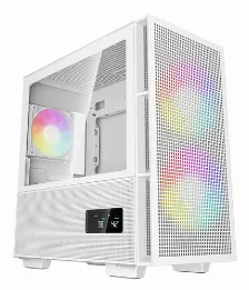 Gabinete Deepcool R-ch360-whape3d-g-1 Micro Tower, Psu No, Vent. 2x 140 Mm, Vent. 1x 120 Mm, Blanco