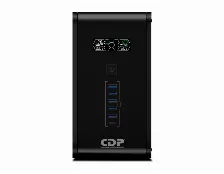 No Break Cdp R-smart1010, 1000va, 500w, 5 Contactos, 1xusb, Negro/blanco