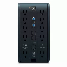 No Break Cdp R-smart1010, 1000va, 500w, 5 Contactos, 1xusb, Negro/blanco