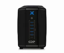 No Break Cdp 500va, 250w, 8 Contactos, Auto Reset, Respaldo Hasta 20min