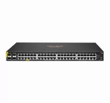 Switch Aruba 6000 48g Class4 Poe 4sfp 370w Gestionado, L3, Cantidad De Puertos 48, Gigabit Ethernet (10/100/1000), 104 Gbit/s, 1u