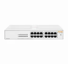 Switch Aruba Instant On 1430 16g No Administrado, L2, Cantidad De Puertos 16, Gigabit Ethernet (10/100/1000), 32 Gbit/s, 1u, Blanco