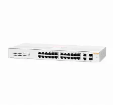 Switch Hpe Instant On 1430 Gigabit Ethernet - 26 Puertos Rj-45, 2sfp 1gbe Plug And Play (r8r50a)