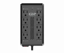 Regulador Cdp Ravr1408 1400va, 700w, 8 Contactos, Negro