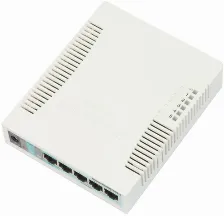 Switch Mikrotik Rb260gs Rj-45 5, Gigabit Ethernet (10/100/1000), 1 Poe, Blanco