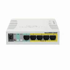 Switch Mikrotik Rb260gsp Gestionado, Rj-45 5, Gigabit Ethernet (10/100/1000), 1 Poe, Blanco