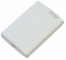 Ruteador Alambrico Mikrotik Powerbox Ethernet Rápido, 5 Rj-45