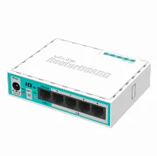 Ruteador Alambrico Mikrotik Hex Lite, Ethernet Wan, Blanco