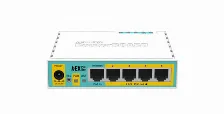 Ruteador Alambrico Mikrotik Hex Poe Lite Ethernet Rápido, 5 Rj-45