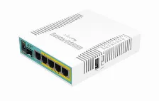 Ruteador Alambrico Mikrotik Hex Poe, Blanco